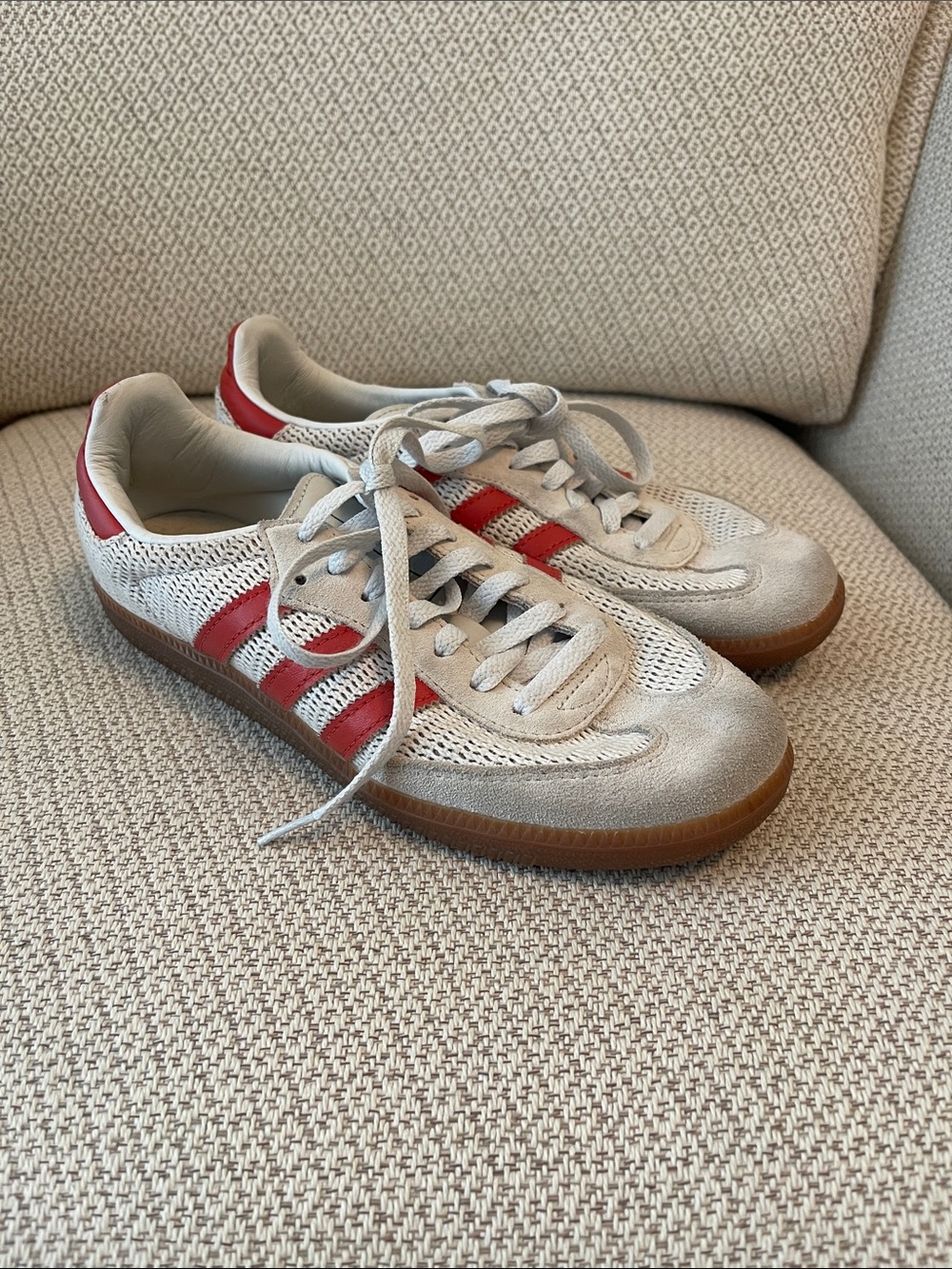Adidas Sambas Woven Sneakers